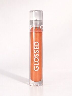 Sephora Collection Lip Gloss “Confident” Shade 35 Shimmer Nude Peach Full Size